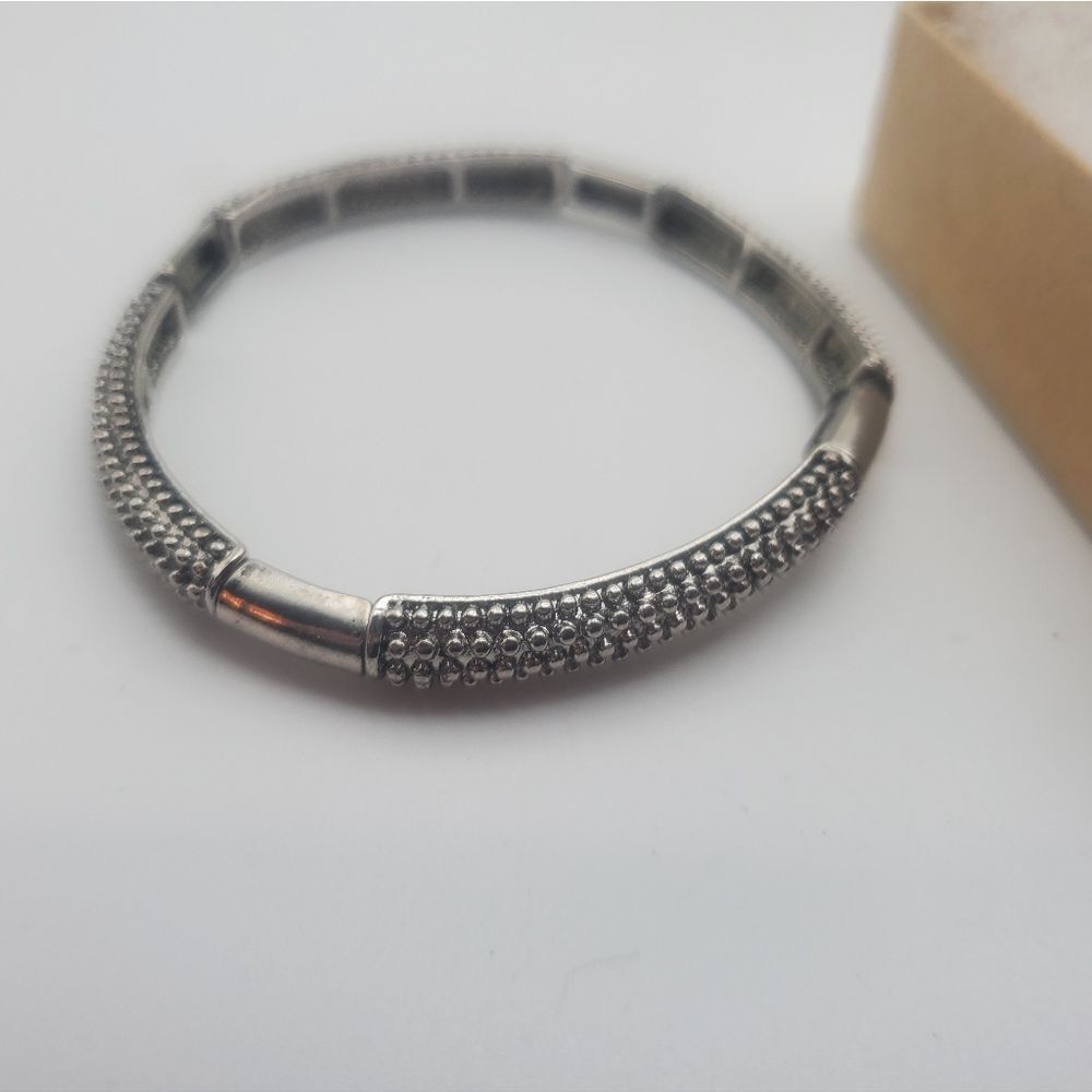 Silver knights‎ bracelet stretch adjustable